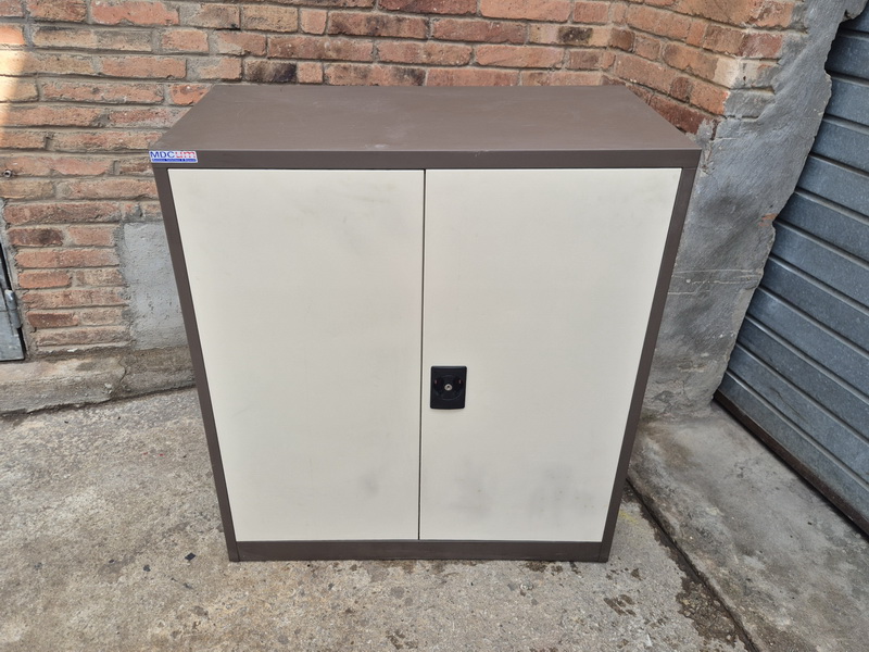 armario almacenamiento meta gris blanco 102x46x91.5 1u